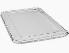 Aluminum foil Tray Lid for Full size 50/Box (only Lid)