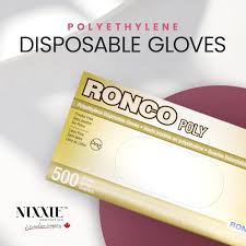 Ronco poly gloves 500/Pack