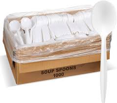Plastic Soup Spoon Medium Weight 1000/Case