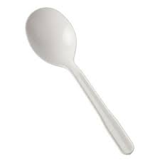 Plastic Soup Spoon Medium Weight 1000/Case