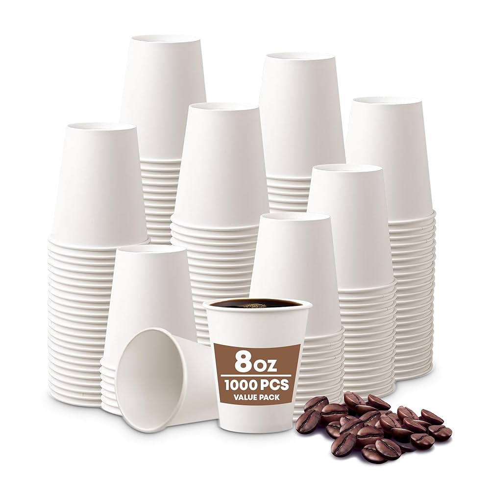 Disposable coffee cups 1000/Case
